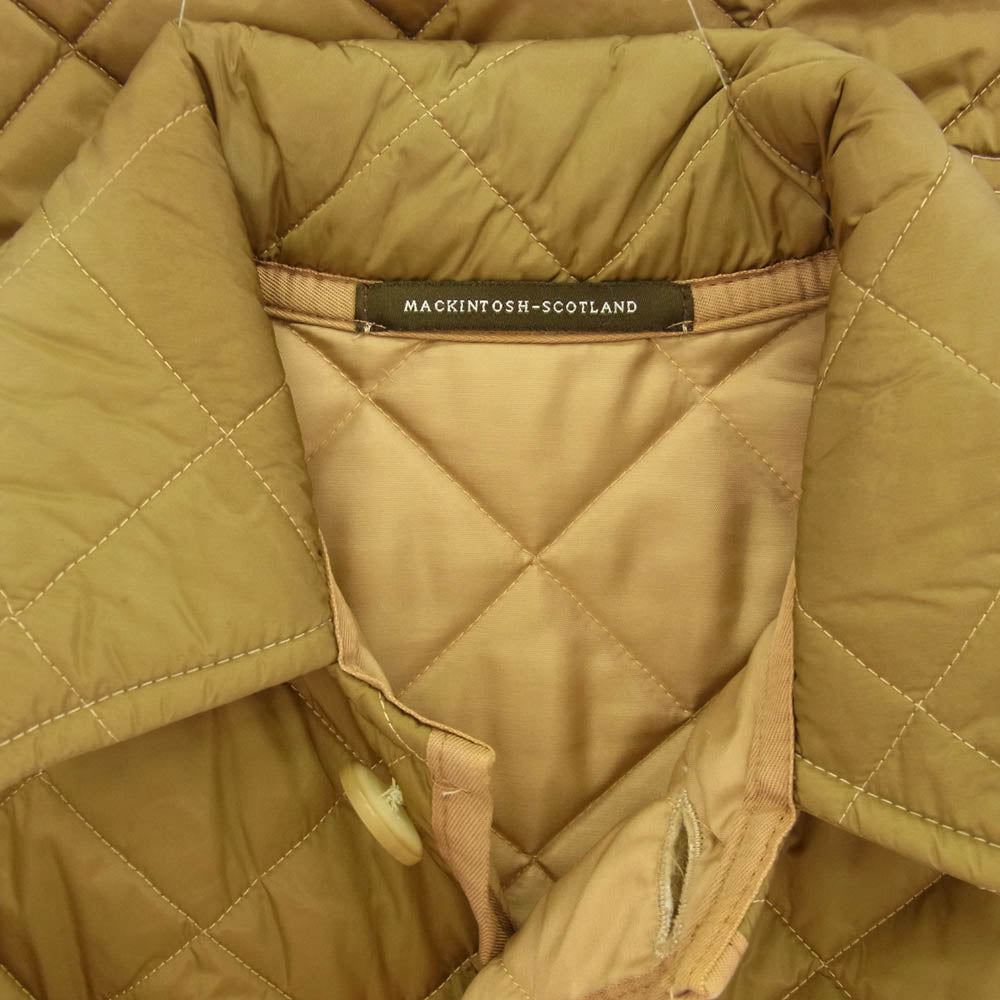 Mackintosh マッキントッシュ 英国製 ナイロン キルティング ジャケット ブラウン系 M【中古】