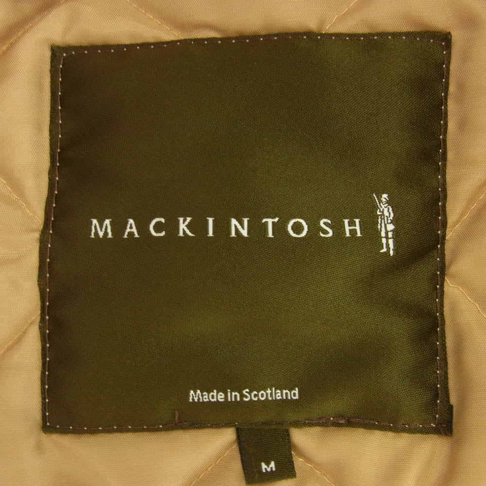 Mackintosh マッキントッシュ 英国製 ナイロン キルティング ジャケット ブラウン系 M【中古】