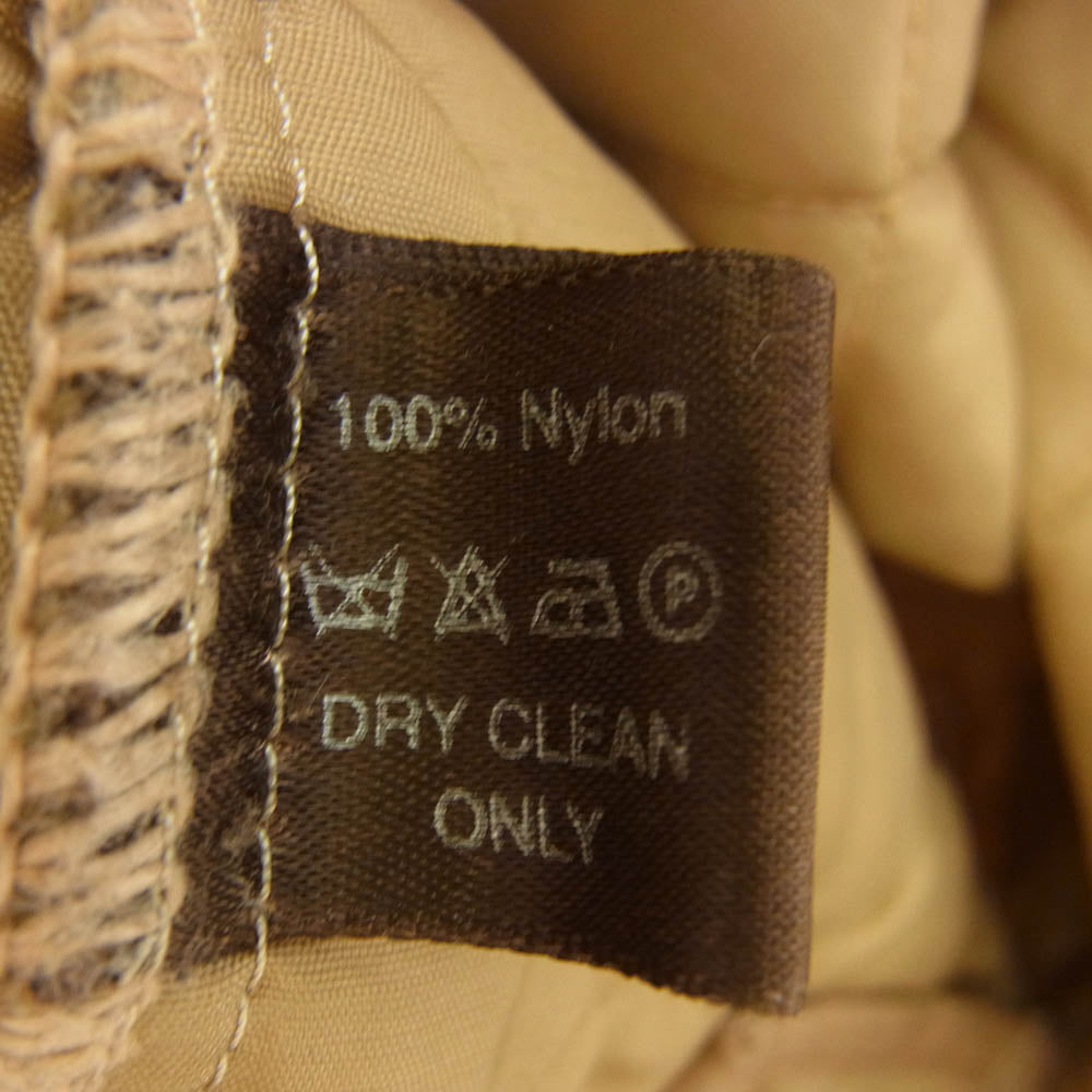 Mackintosh マッキントッシュ 英国製 ナイロン キルティング ジャケット ブラウン系 M【中古】