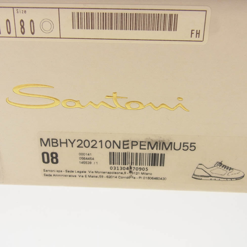Santoni サントーニ B38S Camu suede sneakers カモ スエード