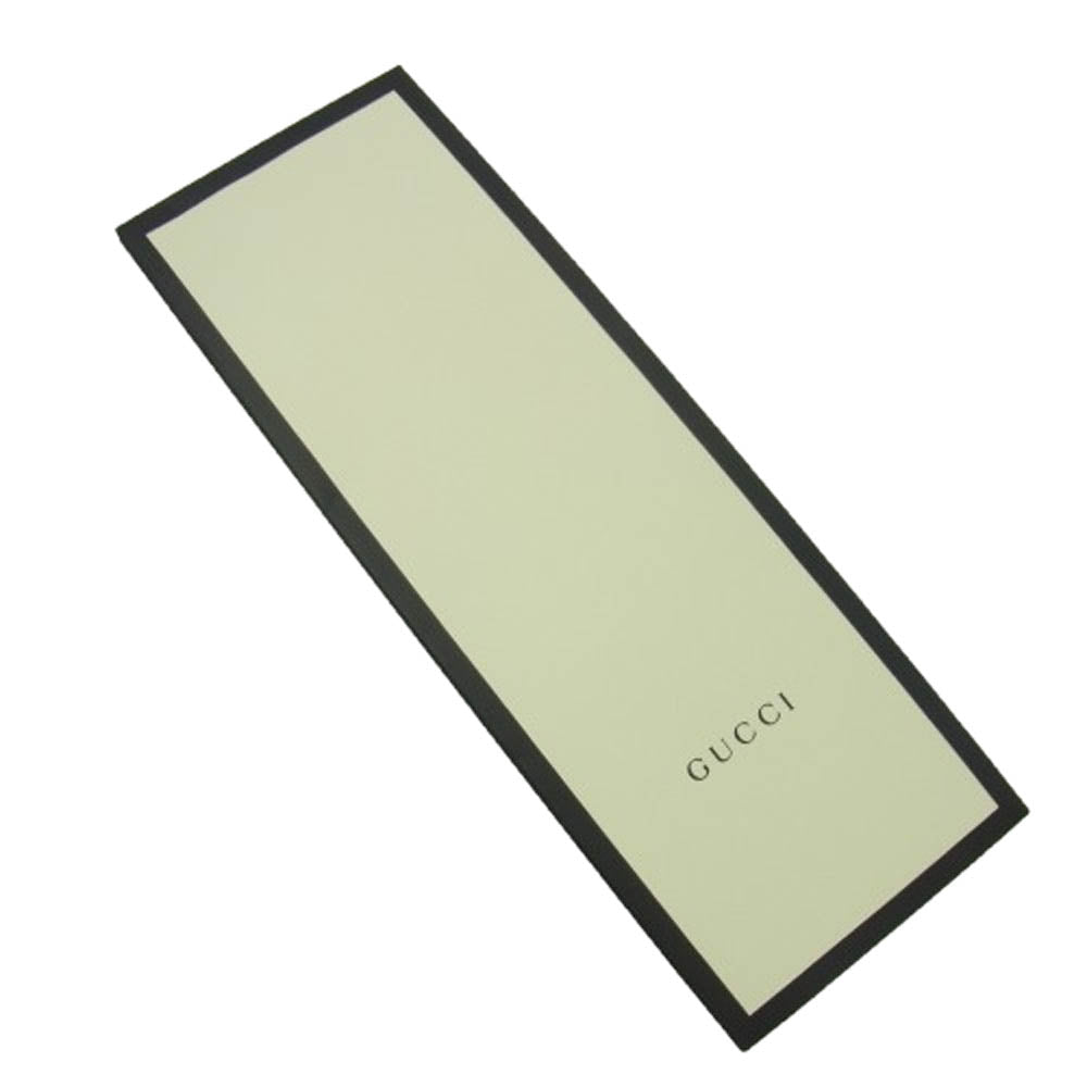 GUCCI グッチ 624057 4E002 ダブルG ＆ホースビット GG柄 ネクタイ ネイビー系【新古品】【未使用】【中古】