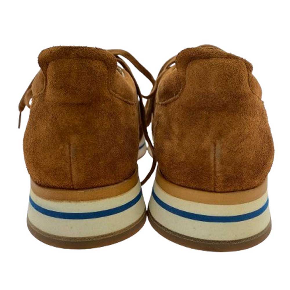 ステファノブランキーニ スエード レザー スニーカー シューズ ブラウン系 8.5【極上美品】【中古】