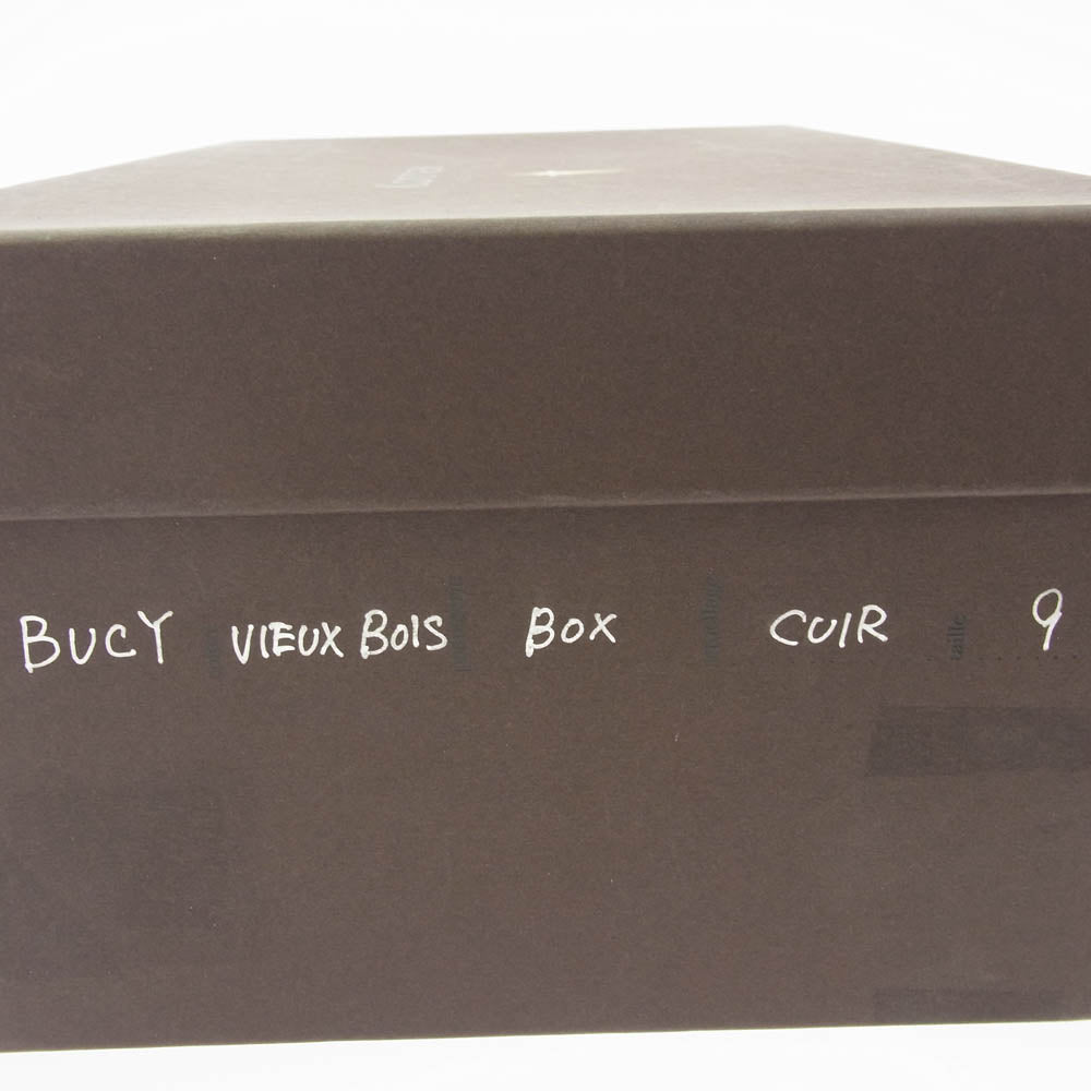 コルテ BUCY ブシー セミブローグ 内羽根 ボックスカーフ レザー シューズ ブラウン系 9【極上美品】【中古】