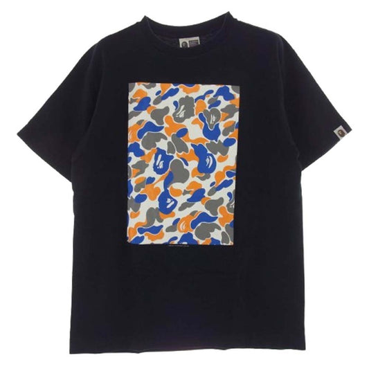 A BATHING APE アベイシングエイプ BAPE Maebashi Store Camo Tee ベイプ 前橋 ストア カモ 半袖 Tシャツ M ブラック系 M【中古】
