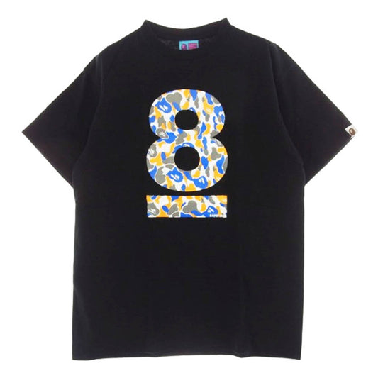 A BATHING APE アベイシングエイプ BUSY WORKS SHOP BAPE MAEBASHI 前橋７周年記念 半袖 Tシャツ L ブラック系 L【中古】