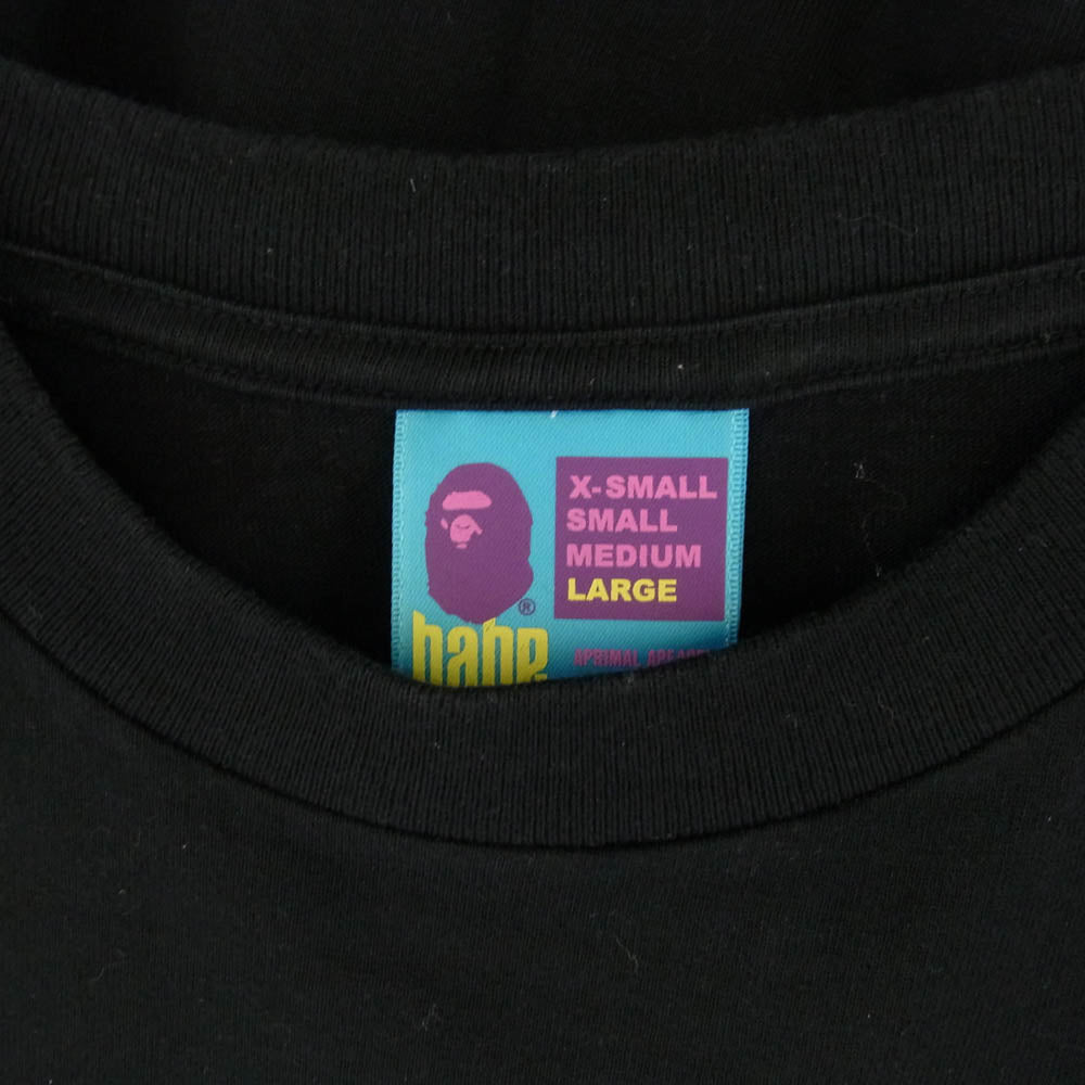 A BATHING APE アベイシングエイプ BUSY WORKS SHOP BAPE MAEBASHI 前橋７周年記念 半袖 Tシャツ L ブラック系 L【中古】