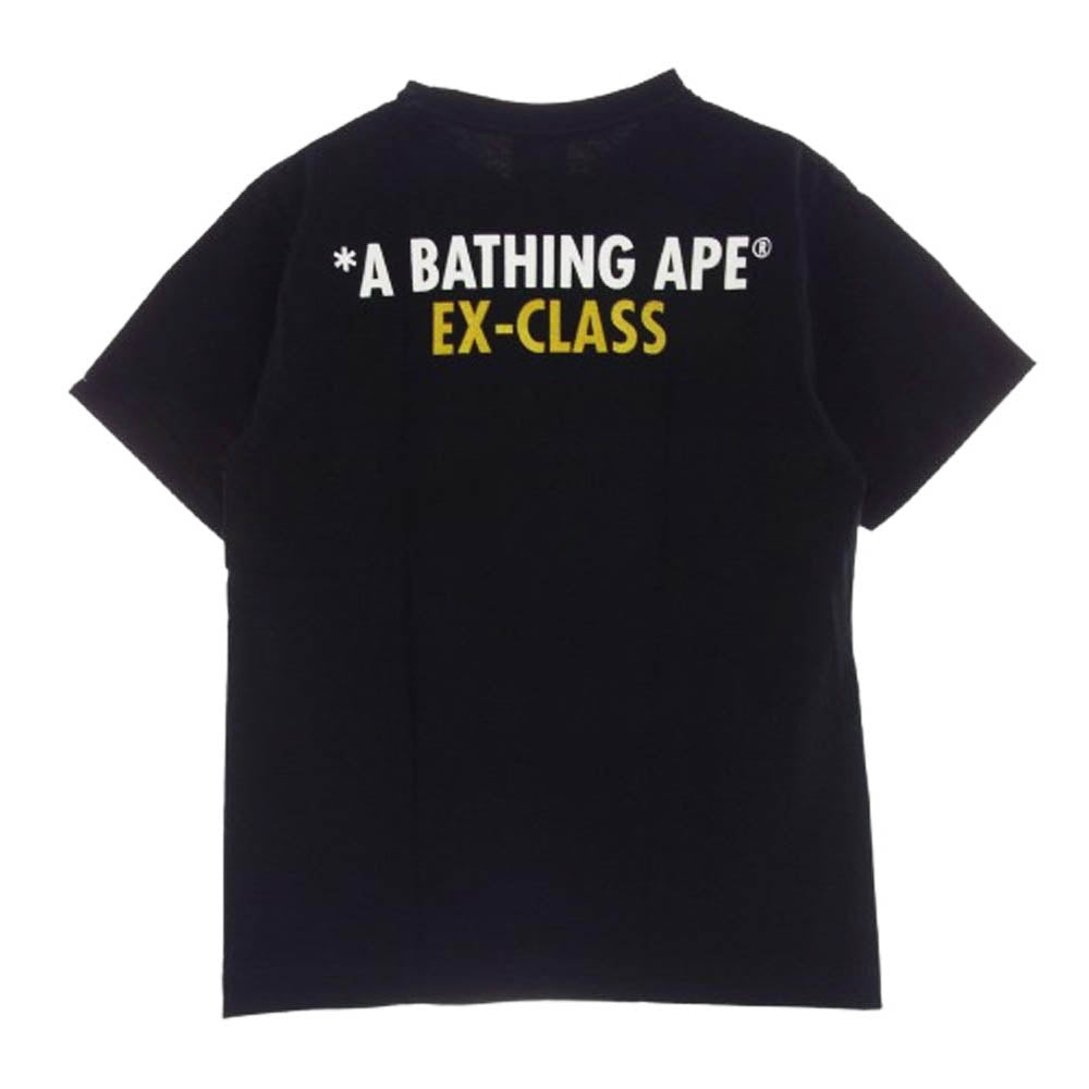 A BATHING APE アベイシングエイプ BAPE General GOLD CARD ジェネラル ゴールドカード 半袖 Tシャツ M ブラック系 M【中古】