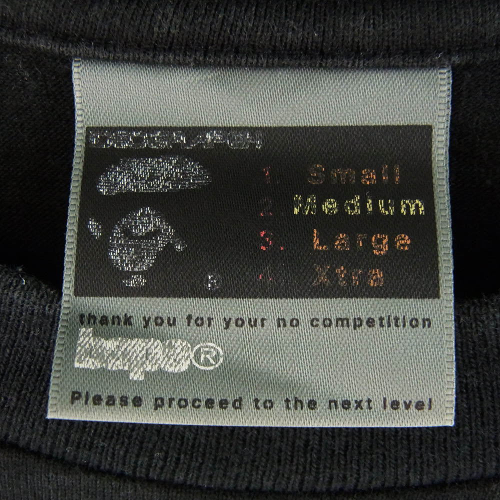 A BATHING APE アベイシングエイプ BAPE General GOLD CARD ジェネラル ゴールドカード 半袖 Tシャツ M ブラック系 M【中古】