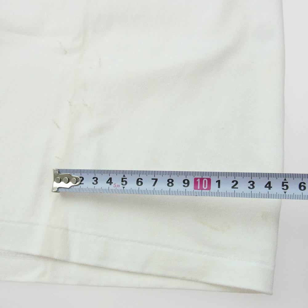 A BATHING APE アベイシングエイプ BAPE Pigment 1st camo Bapesta Tee ピグメント ファーストカモ ベイプスタ ロゴ 半袖 Tシャツ イエローカモ L ホワイト系 L【中古】