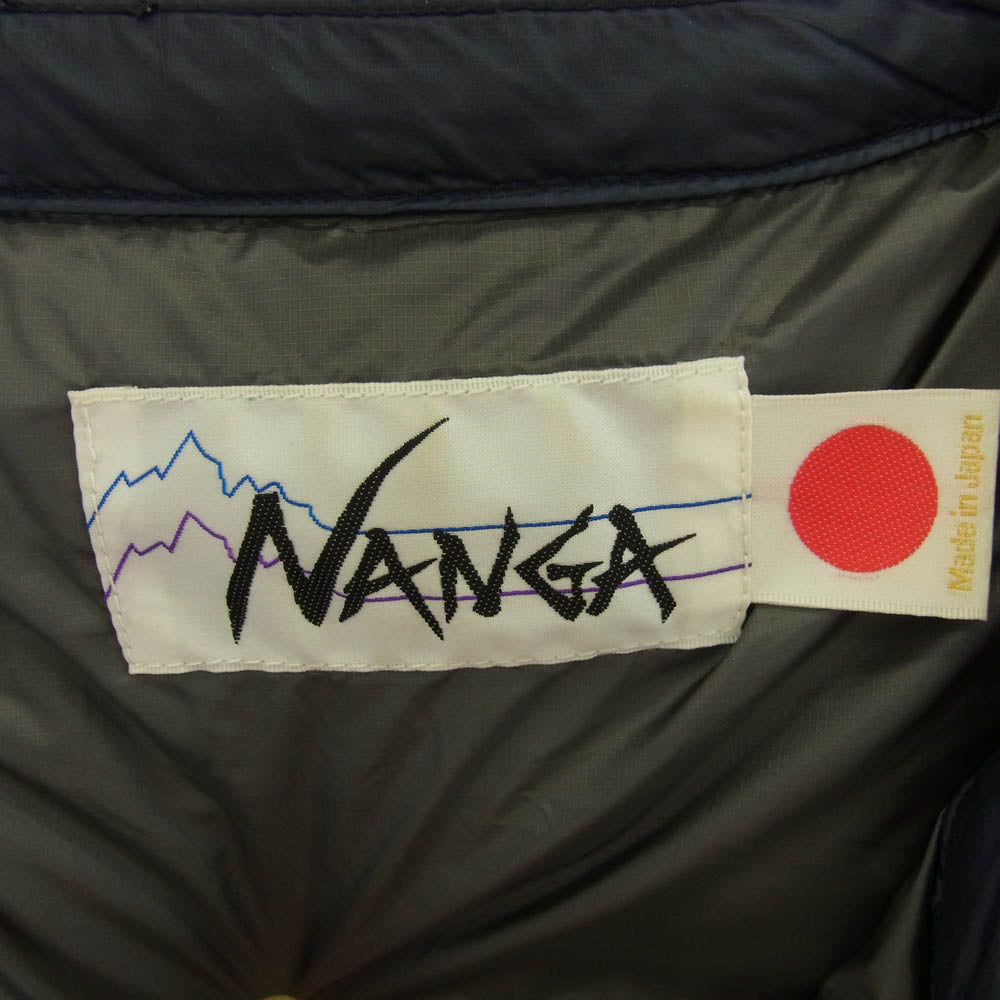 NANGA ナンガ MOONLOID ムーンロイド インナー ダウン ジャケット ネイビー系 M【中古】