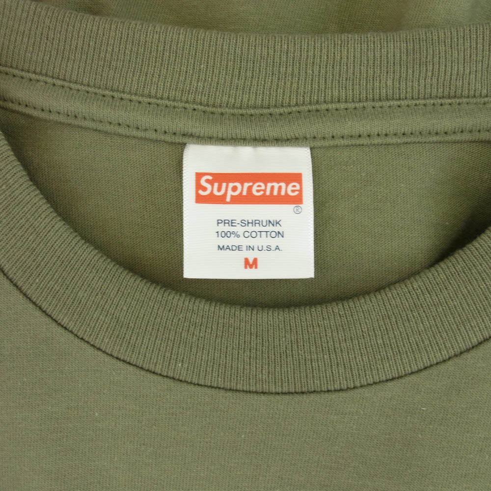 Supreme シュプリーム 21AW Monster Tee モンスター 半袖 Tシャツ カーキ系 M【新古品】【未使用】【中古】