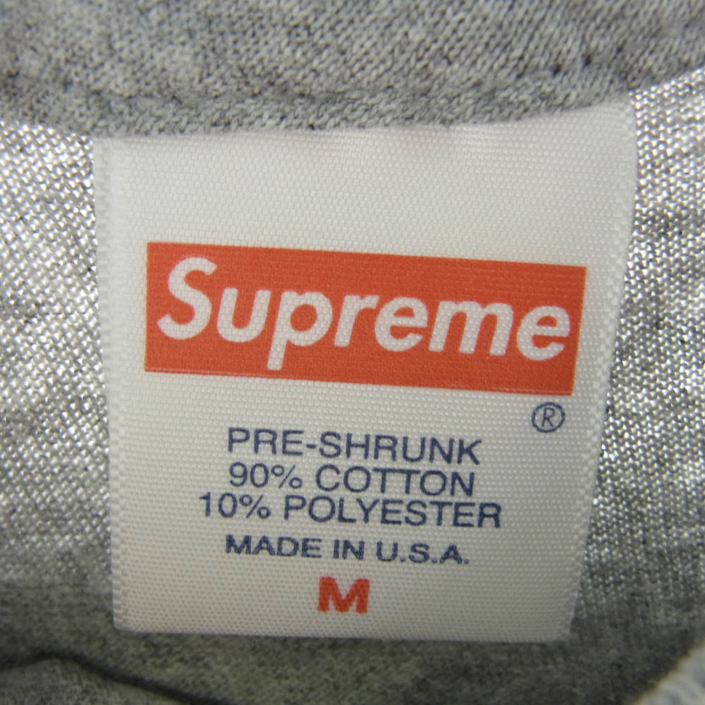 Supreme シュプリーム 22AW Tradition Tee トラディション 半袖 Tシャツ グレー系 M【新古品】【未使用】【中古】