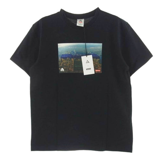Supreme シュプリーム 22AW × NIKE ACG GRID TEE ナイキ ACG グリッド 半袖 Tシャツ ブラック系 M【新古品】【未使用】【中古】
