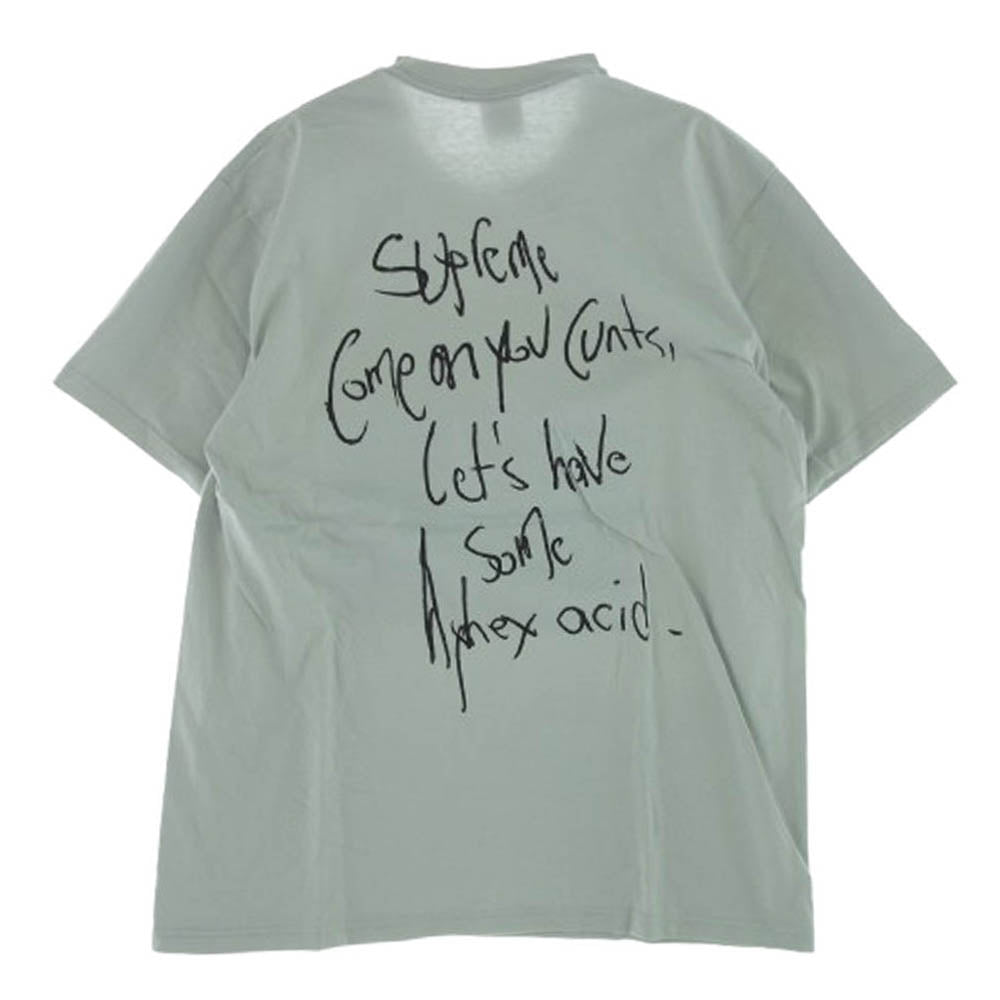 Supreme シュプリーム 25SS Aphex Twin Windowlicker Tee Black エイフェックス ツイン ウィンドウリッカー 半袖 Tシャツ グレー系 M【新古品】【未使用】【中古】