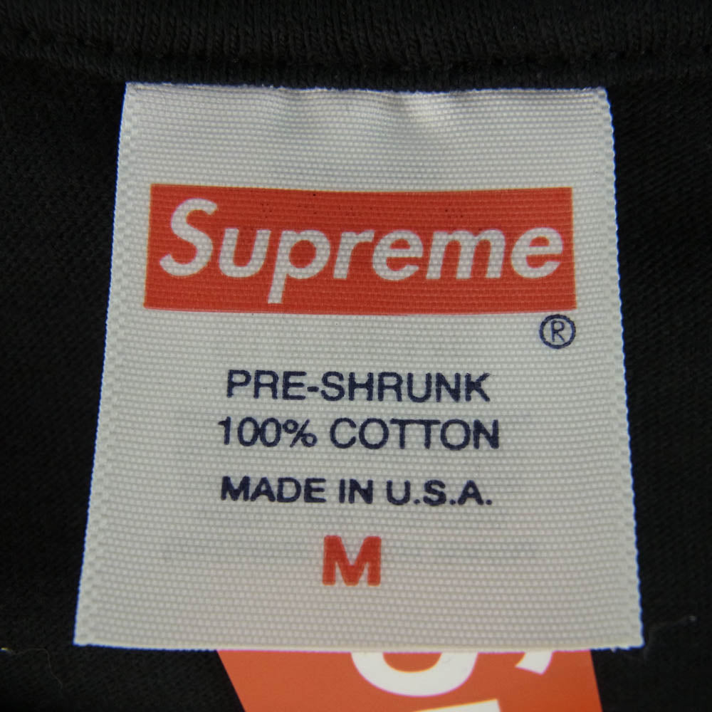 Supreme シュプリーム 23AW Mont Blanc Tee モンブラン ロゴプリント 半袖 Tシャツ ブラック系 M【新古品】【未使用】【中古】