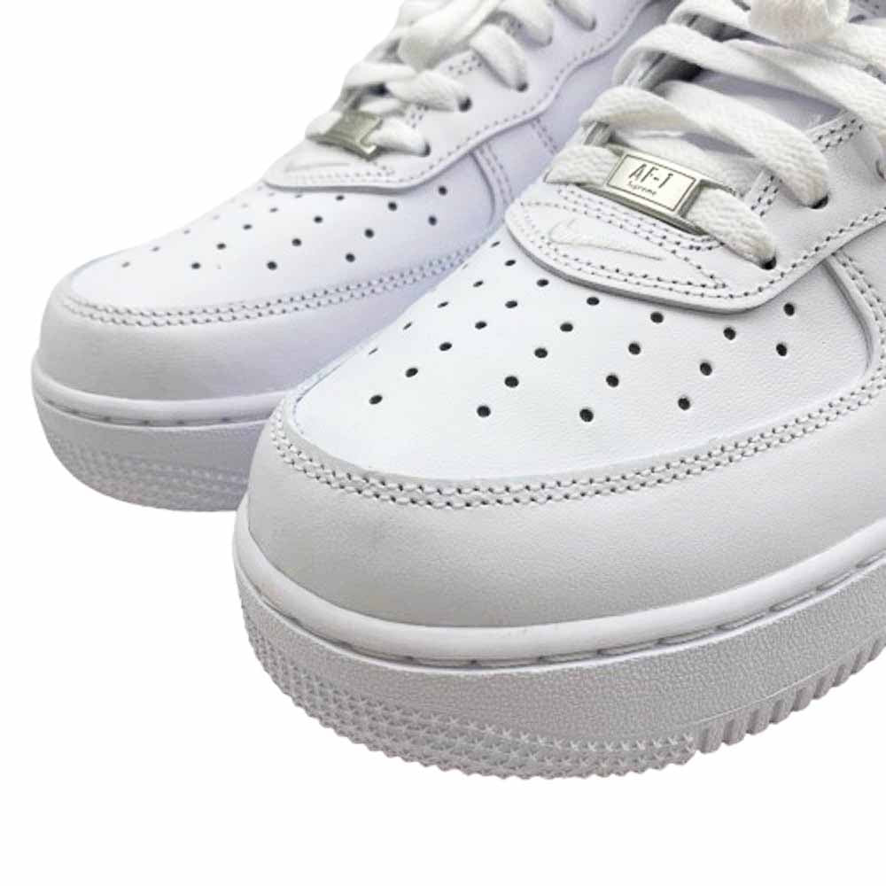 Supreme シュプリーム CU9225-100 × NIKE AIR FORCE 1 LOW ナイキ エアフォース ローカット スニーカー ホワイト系 27.5cm【新古品】【未使用】【中古】