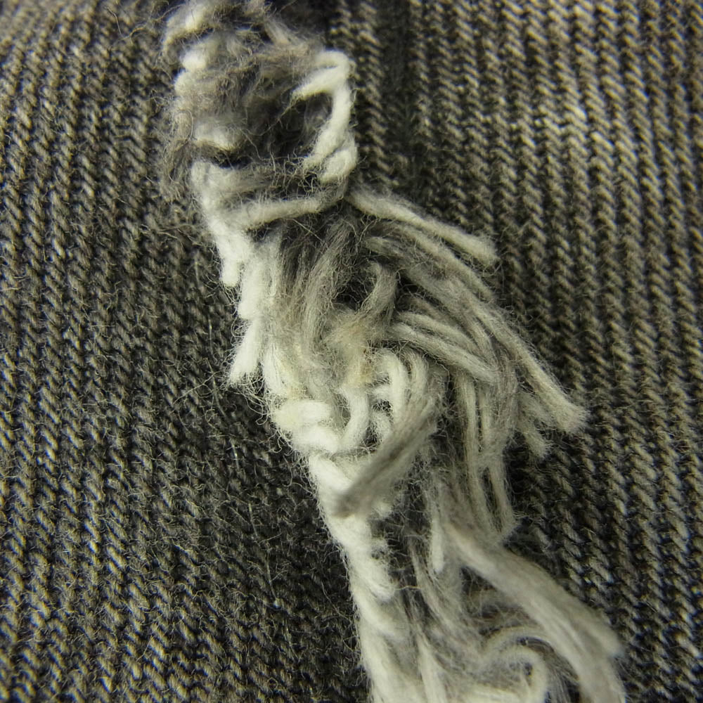 サグクラブ TC23PT0702 国内正規品 Tribal Denim Pants トライバル デニム パンツ ダークグレー系 3【中古】