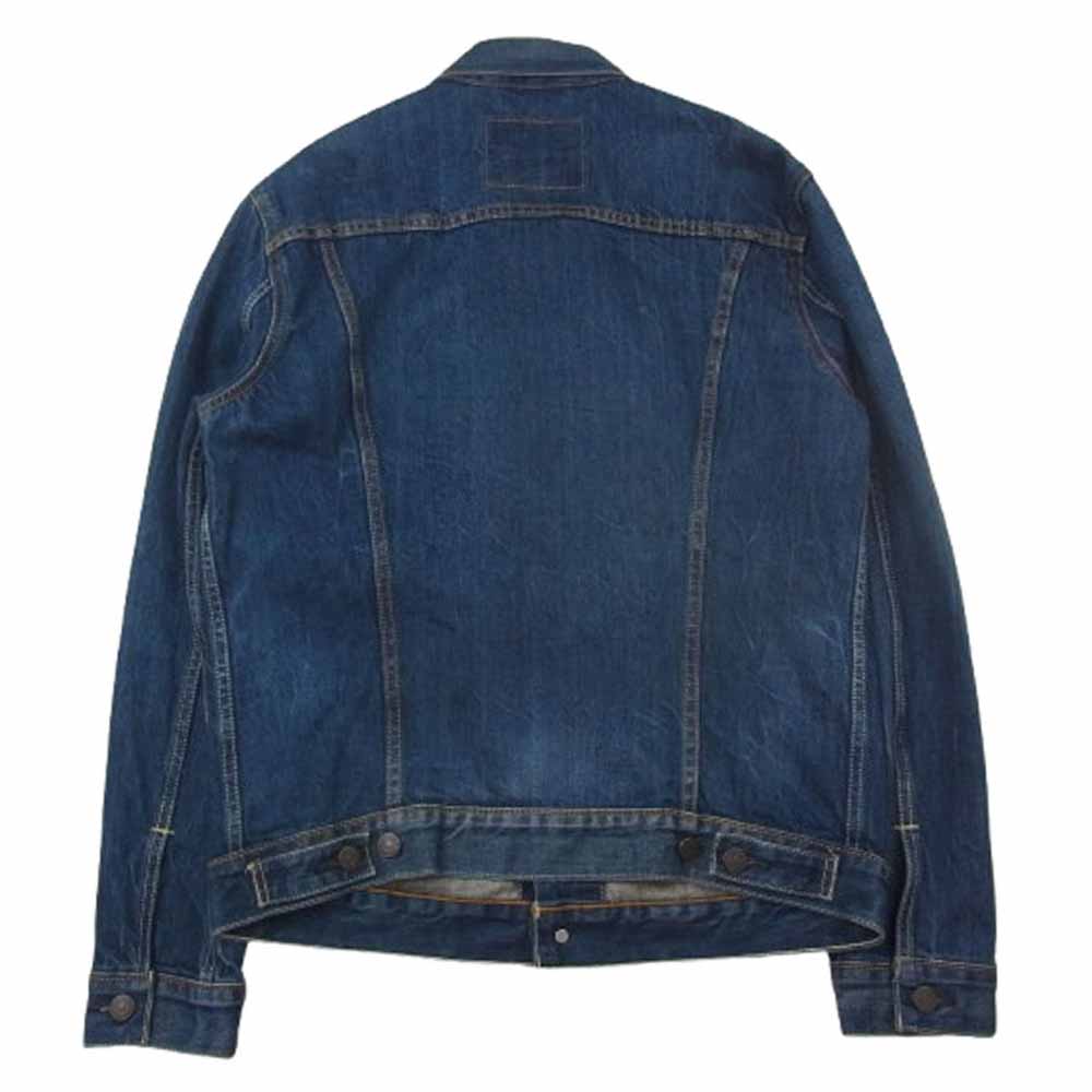 Levi's リーバイス PC9-723340059 TrackerJKT 14.5oz トラッカー デニム ジャケット インディゴブルー系 M【中古】