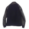 ISAMUKATAYAMA BACKLASH イサムカタヤマバックラッシュ 15AW 1547-01 SOS MYRTILLE ホース レザー ウール ジップ アップ ブルゾン ブラック系 L【中古】