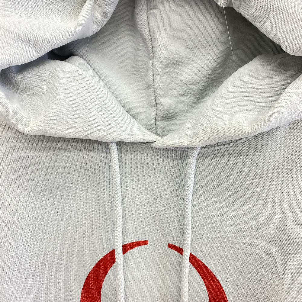 VETEMENTS ヴェトモン 23AW UE54HD580B Genetically Modified Hoodie オーバーサイズ フーディ パーカー グレー系 XS【中古】