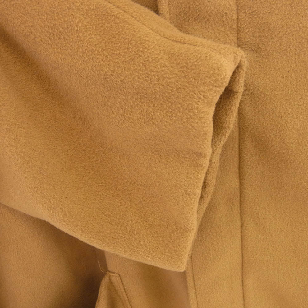 ヴォアーブ VOCO-C14 polyester melton long coat ポリエステルメルトン オーバーサイズ ロングコート ベージュ系 2【中古】