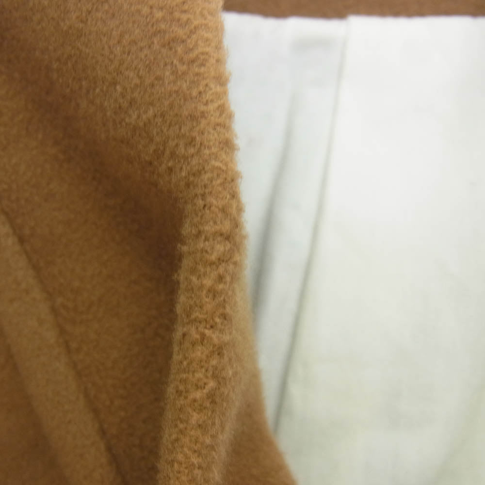 ヴォアーブ VOCO-C14 polyester melton long coat ポリエステルメルトン オーバーサイズ ロングコート ベージュ系 2【中古】