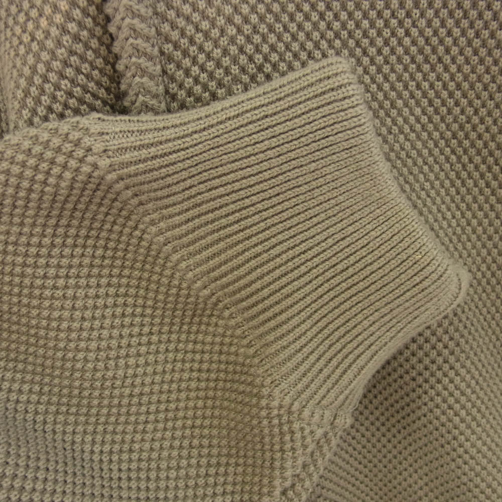 crepuscule クレプスキュール 2303-002 Moss Stitch V/N Cardigan モス ステッチ カーディガン グレー グレー系 1【中古】