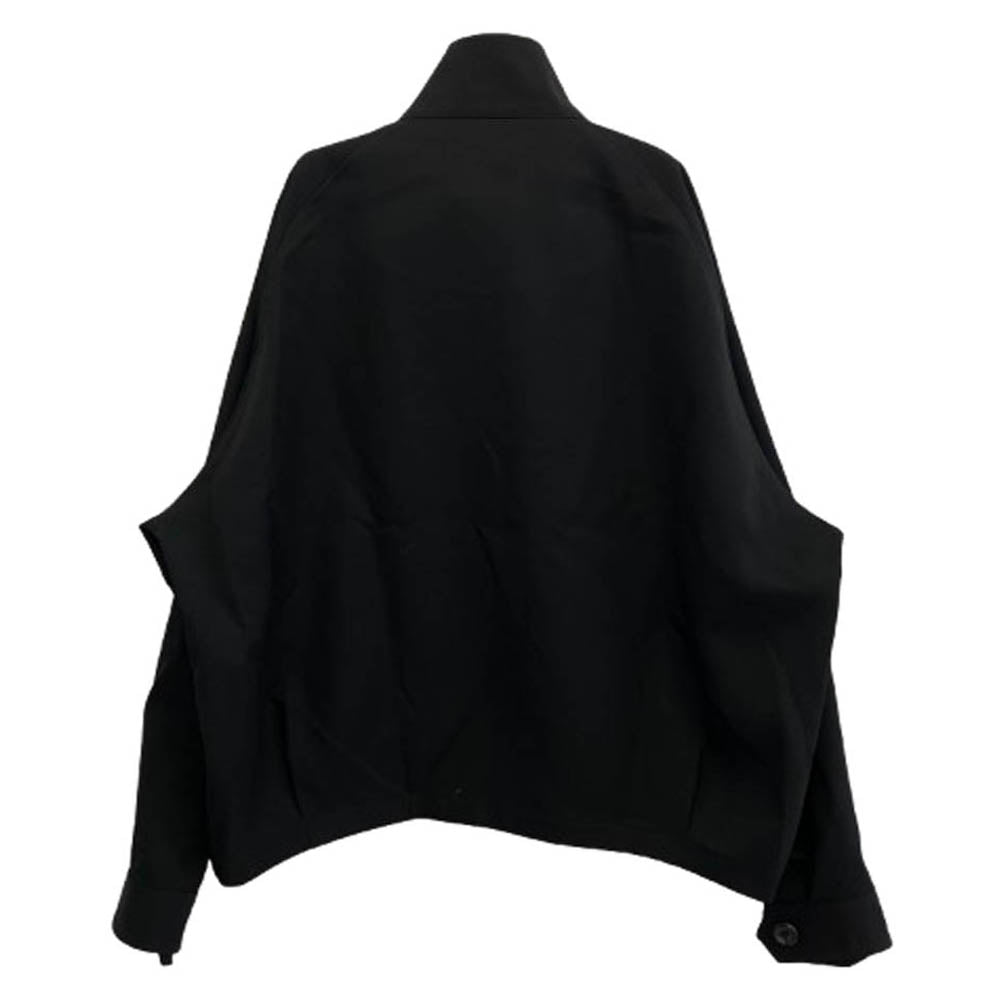 THE RERACS ザリラクス 25SS 25SS-REJK-212-J HIGH NECK HARRINGTON JACKET ハイネック ハリントン ジャケット ブラック系 46【中古】