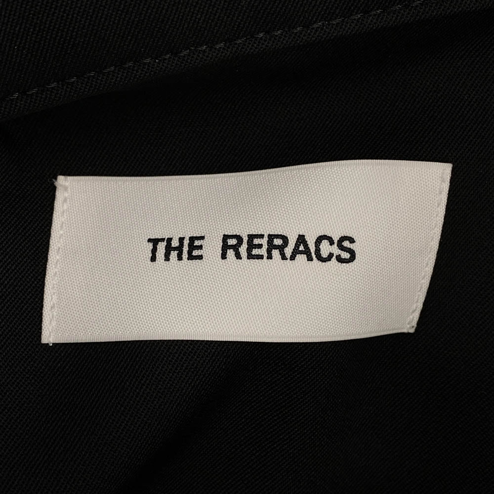 THE RERACS ザリラクス 25SS 25SS-REJK-212-J HIGH NECK HARRINGTON JACKET ハイネック ハリントン ジャケット ブラック系 46【中古】