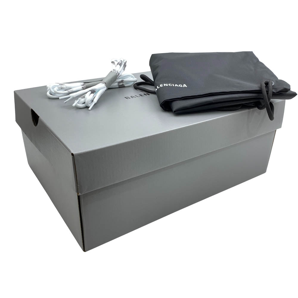 BALENCIAGA バレンシアガ 542436 TRACK SIGNATURE トラック シグネチャー スニーカー ホワイト系 36【新古品】【未使用】【中古】