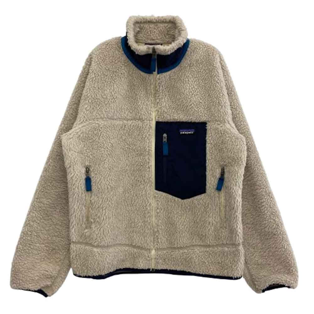 patagonia パタゴニア 23AW 23056 CLASSIC RETRO-X JACKET クラシック レトロ ボア フリース ジャケット オフホワイト系 M【中古】
