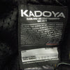 KADOYA カドヤ TCS-PANTS 裾ジップ 膝プロテクター入り レザー バイカー ライディング パンツ ブラック系 L【中古】