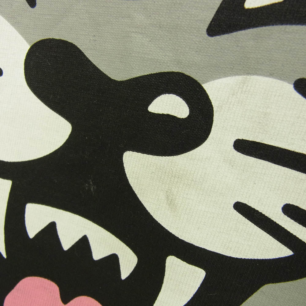 KENZO ケンゾー 25SS FF55TS5334SG Happy Tiger ハッピー タイガー 半袖 Tシャツ ブラック系 XL【中古】