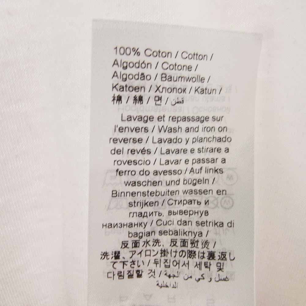 KENZO ケンゾー FF55TS5474SG VERDY COLLECTION OVERSIZE TSHIRT バックタイガープリント フロッキー ロゴ 半袖Tシャツ ホワイト系 L【中古】