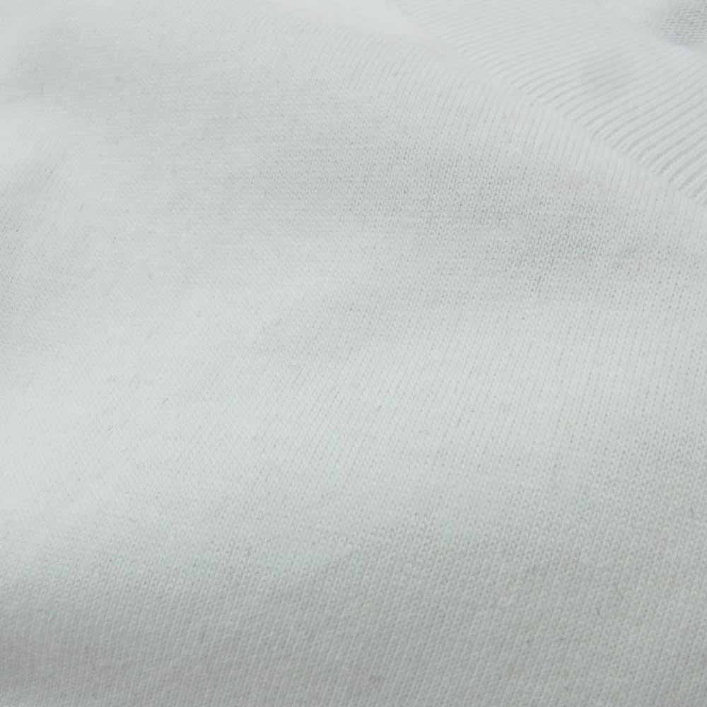 KENZO ケンゾー FF55TS5474SG VERDY COLLECTION OVERSIZE TSHIRT バックタイガープリント フロッキー ロゴ 半袖Tシャツ ホワイト系 L【中古】