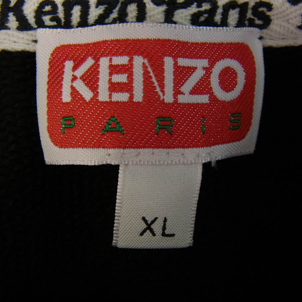 KENZO ケンゾー 25SS FF58SW2394MF VERDY MARKET エンブロイダリー タイガー刺繍 スウェット トレーナー ブラック ブラック系 XL【美品】【中古】