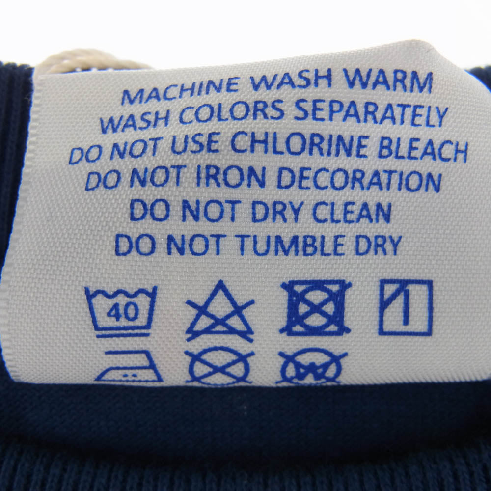 STANDARD CALIFORNIA スタンダードカリフォルニア SD HEAVYWEIGHT SCRIPT LOGO T ヘビーウェイト スクリプト ロゴ 半袖 Tシャツ ネイビー系 XL【新古品】【未使用】【中古】