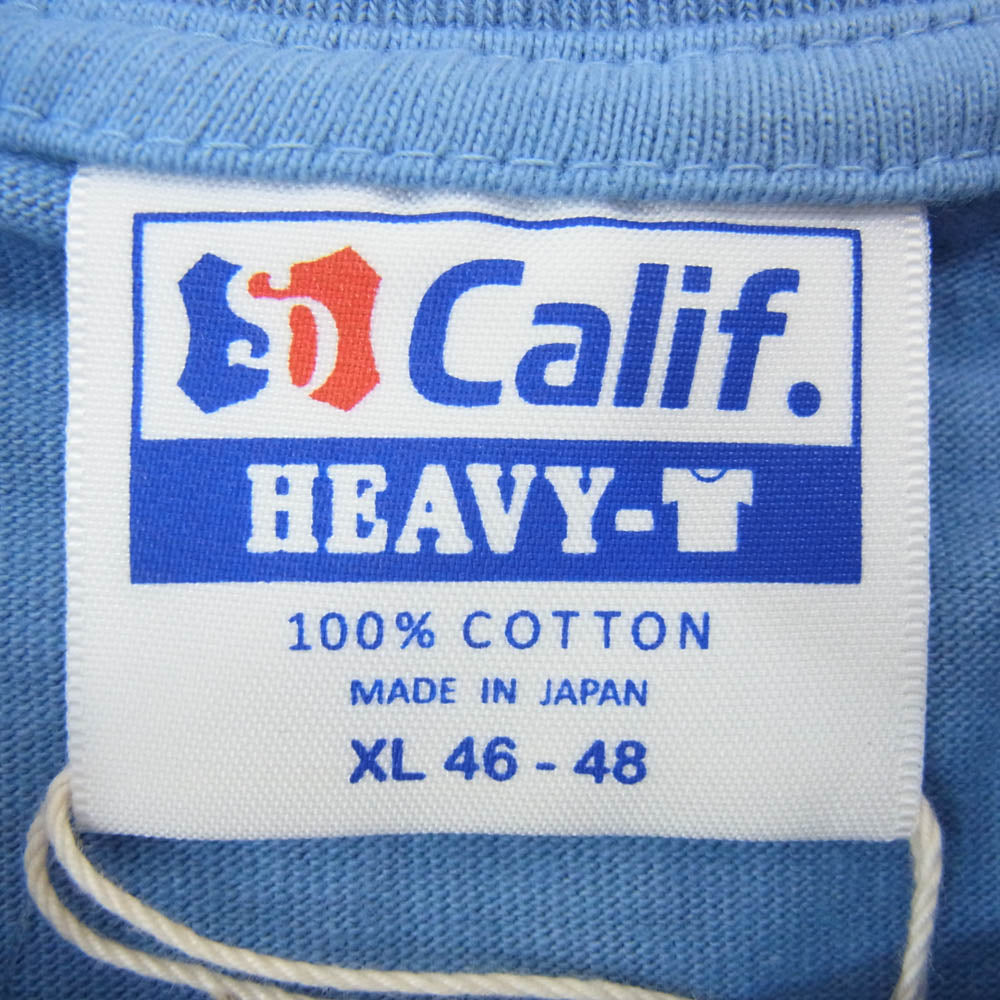 STANDARD CALIFORNIA スタンダードカリフォルニア SD HEAVYWEIGHT BOX LOGO T ヘビーウェイト ボックス ロゴ 半袖 Tシャツ ブルー系 XL【新古品】【未使用】【中古】