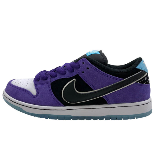 NIKE ナイキ HJ0513-500 Hayley Wilson ヘイリーウィルソン SB Dunk Low Pro Black and Court Purple SB ダンク ロー プロ ブラック アンド コートパープル スニーカー パープル系 28.5cm【新古品】【未使用】【中古】