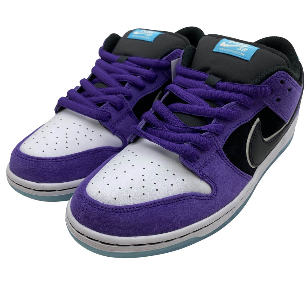 NIKE ナイキ HJ0513-500 Hayley Wilson ヘイリーウィルソン SB Dunk Low Pro Black and Court Purple SB ダンク ロー プロ ブラック アンド コートパープル スニーカー パープル系 28.5cm【新古品】【未使用】【中古】