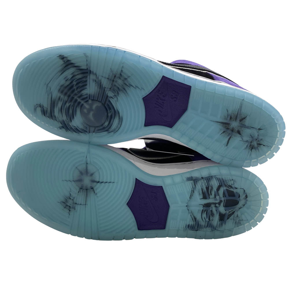 NIKE ナイキ HJ0513-500 Hayley Wilson ヘイリーウィルソン SB Dunk Low Pro Black and Court Purple SB ダンク ロー プロ ブラック アンド コートパープル スニーカー パープル系 28.5cm【新古品】【未使用】【中古】