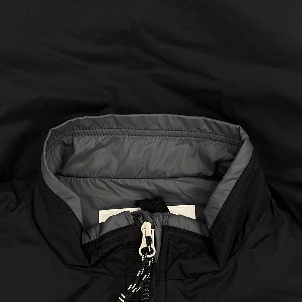 GYMPHLEX ジムフレックス GY-A0560 WPR ZIP JACKET ナイロン フルジップ ライト インサレーション ジャケット ブラック系 M【中古】