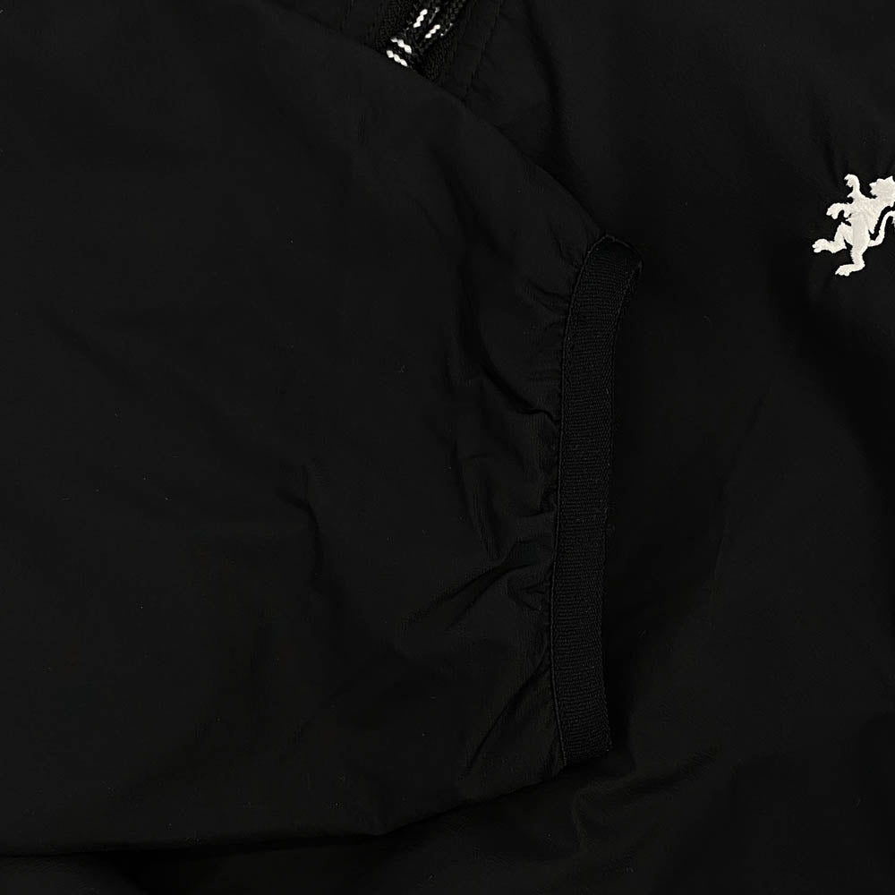 GYMPHLEX ジムフレックス GY-A0560 WPR ZIP JACKET ナイロン フルジップ ライト インサレーション ジャケット ブラック系 M【中古】