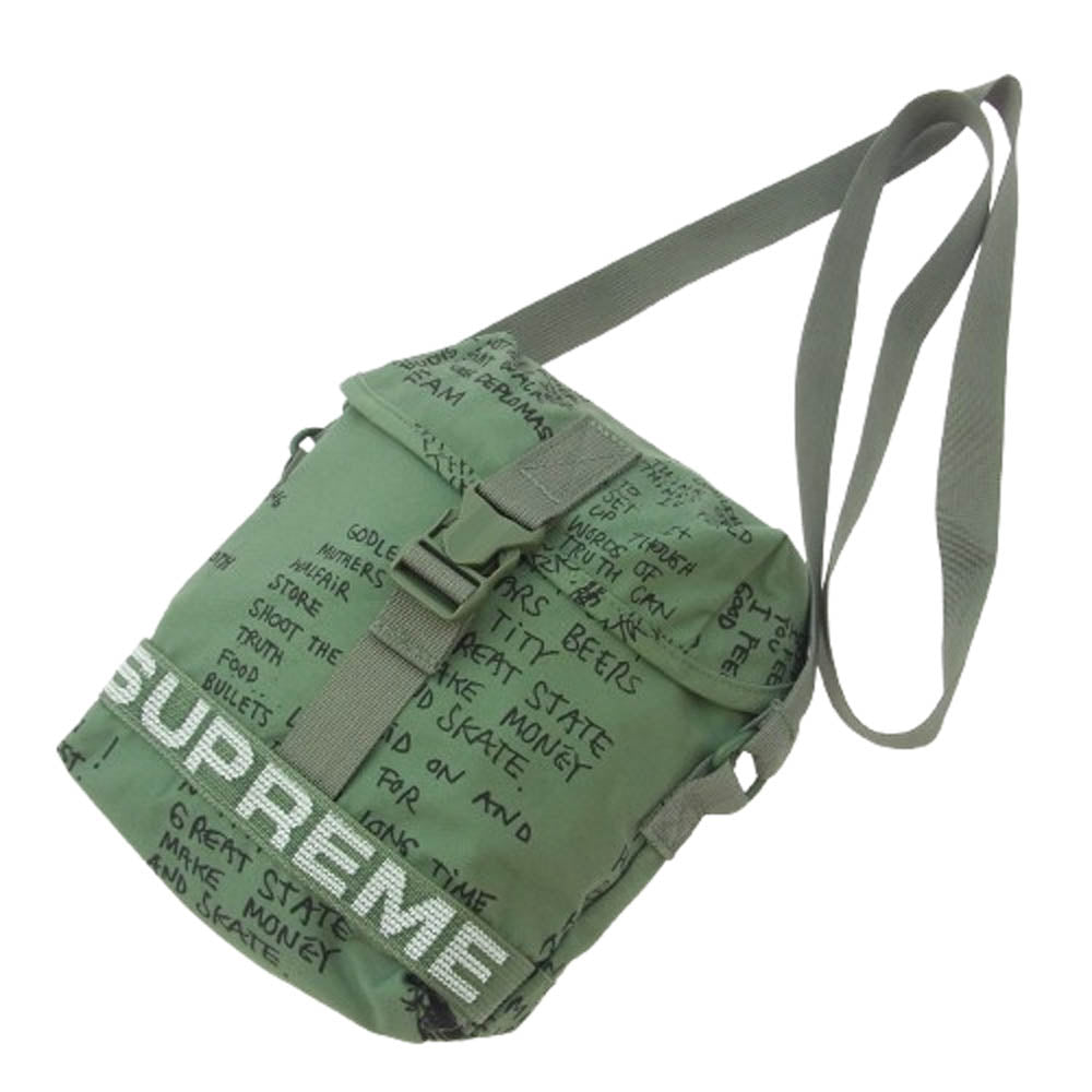Supreme シュプリーム 23SS Field Side Bag フィールド サイド バッグ グリーン系【極上美品】【中古】