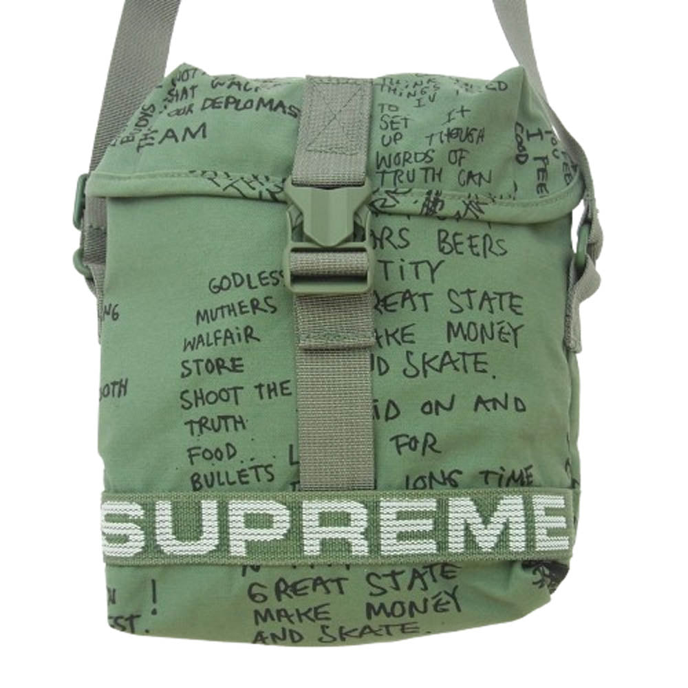 Supreme シュプリーム 23SS Field Side Bag フィールド サイド バッグ グリーン系【極上美品】【中古】