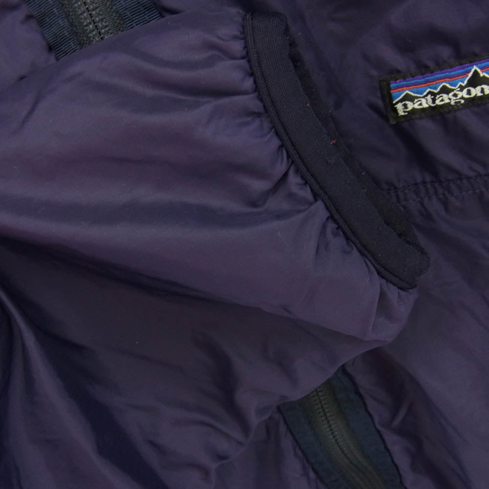 patagonia パタゴニア 訳有 商品タグ欠損 90s USA製 シンチラ グリセード ジャケット レッド系 パープル系【中古】