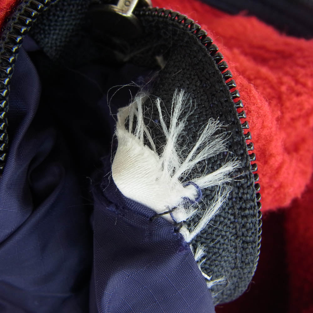 patagonia パタゴニア 訳有 商品タグ欠損 90s USA製 シンチラ グリセード ジャケット レッド系 パープル系【中古】