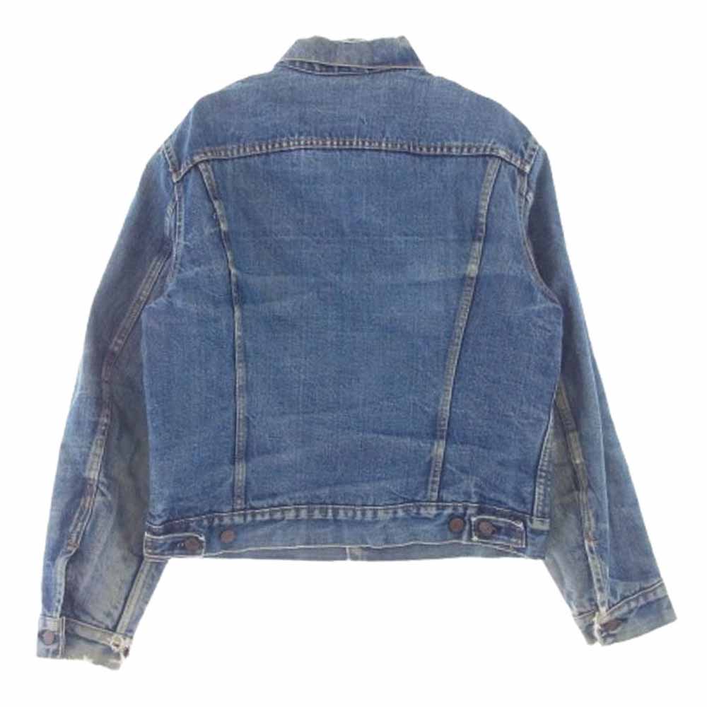 Levi's リーバイス ヴィンテージ 70s ボタン裏刻印525 70505 BIG E 4th 裏地ブランケット デニム ジャケット インディゴブルー系【中古】