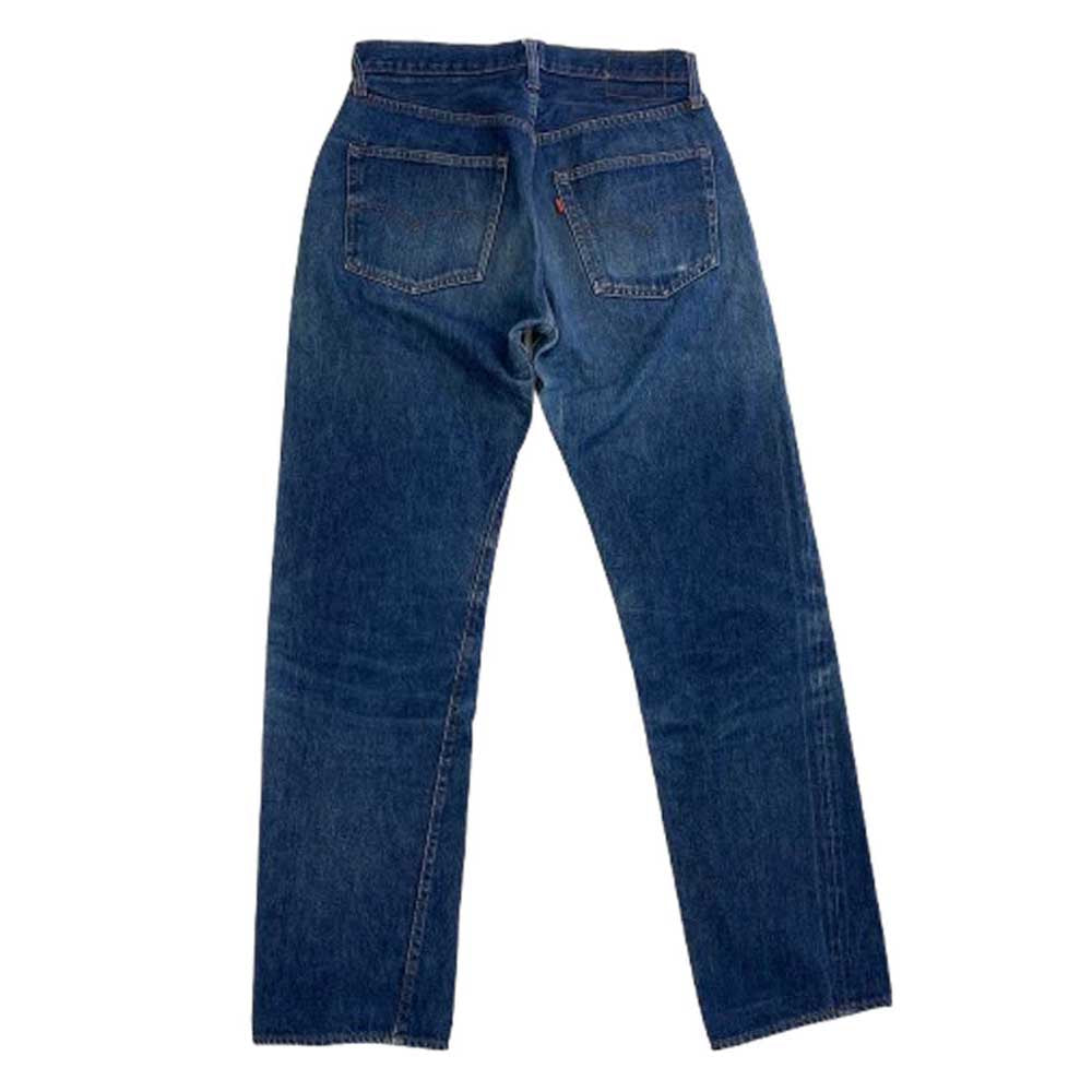 Levi's リーバイス ヴィンテージ 70s 66後期 501 ボタン裏6 クロカン スモールe デニム パンツ インディゴブルー系 W33 L36【中古】