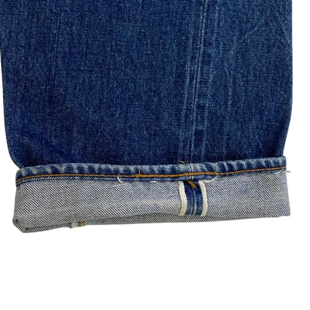 Levi's リーバイス ヴィンテージ 70s 66後期 501 ボタン裏6 クロカン スモールe デニム パンツ インディゴブルー系 W33 L36【中古】